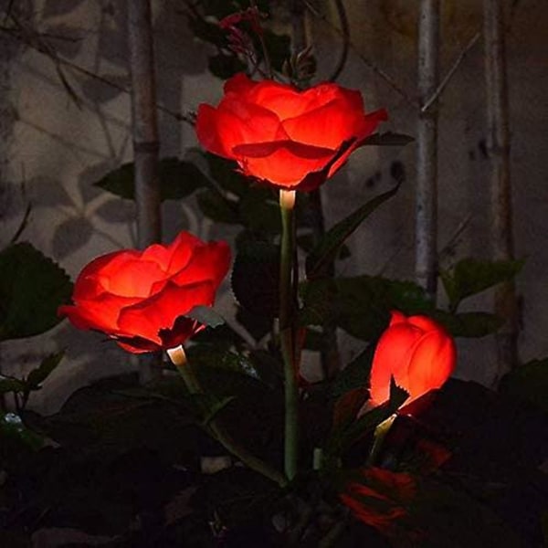 Vaaleanpunainen aurinkosimulaatiolyhty *2 (punainen),