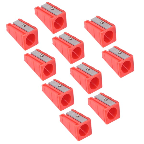 10 stk. Barbara Billiard Cue Tip Shaper Sharpener Tilbehør Blyantspisser Støpt