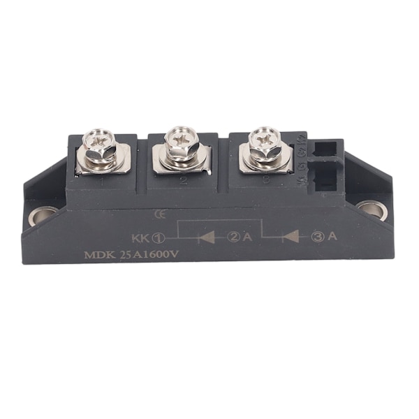 Diodelikerettermodul Anti-Reverse Bridge Fælles Katode 2 ind 1 ud til PV-system 1600V MDK 25A