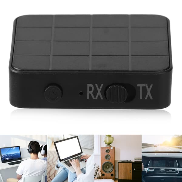 Bluetooth 5.0 2 i 1 Audio Receiver Transmitter Musik Stereo Adapter til Bil TV PC