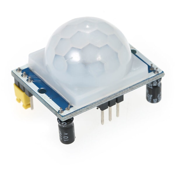 Människokroppens infraröda sensormodul, grön panel Pyroelektrisk infraröd sensor