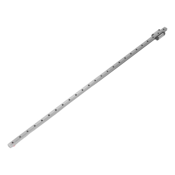 Miniature lineær styreskinne stål lineær bevægelsesglideblok 500 mm