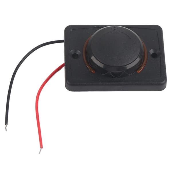 3.1A Dobbelt USB Biloplader 12V 24V Sort LED Gult Lys