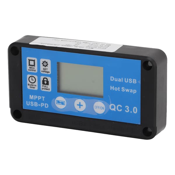 Solcellepanel med 40A kontroller, polysilisium 30W, dobbel USB-lading, høy konverteringseffektivitet for bobil, bil, skip, fly