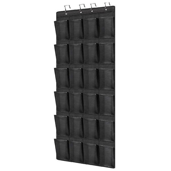 24 Pocket Over The Door Organizer Rack Hængende opbevaringstaske Pladsbesparende