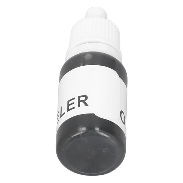 Sort kulblækrefill 10 ml til etiketmaskinerulle