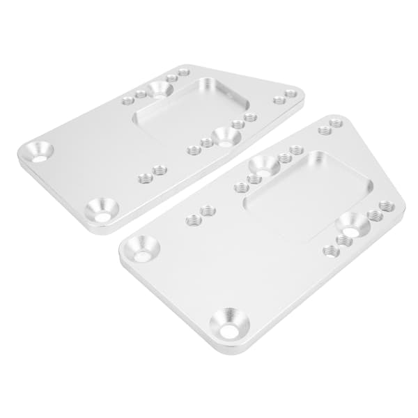 2 st Motorfäste Adapterplattor 551628 Universal Byte Anpassningsbar Ersättning för Small Block LS Konvertering