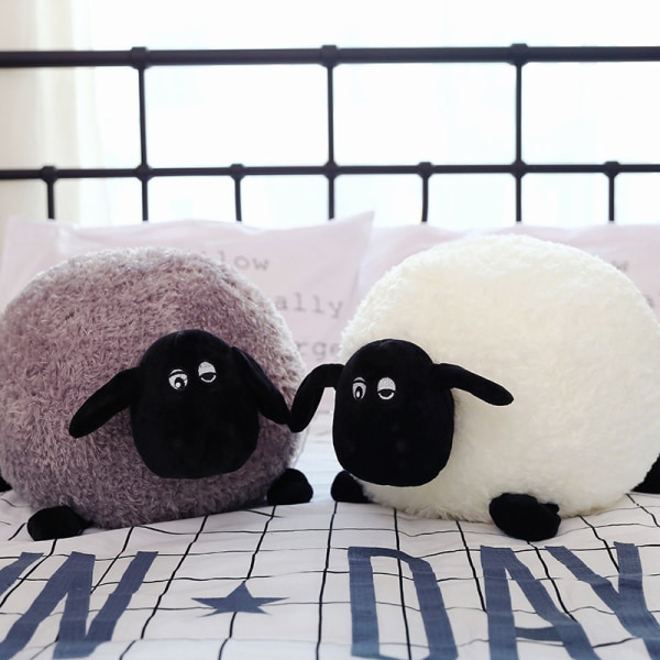 Sean the Sheep Pehmolelupallotyyny White 30cm