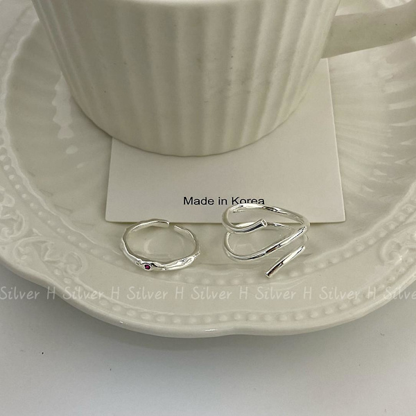 Ringpärlor S925 Silver Modesmycken Ac5222 mult-layer