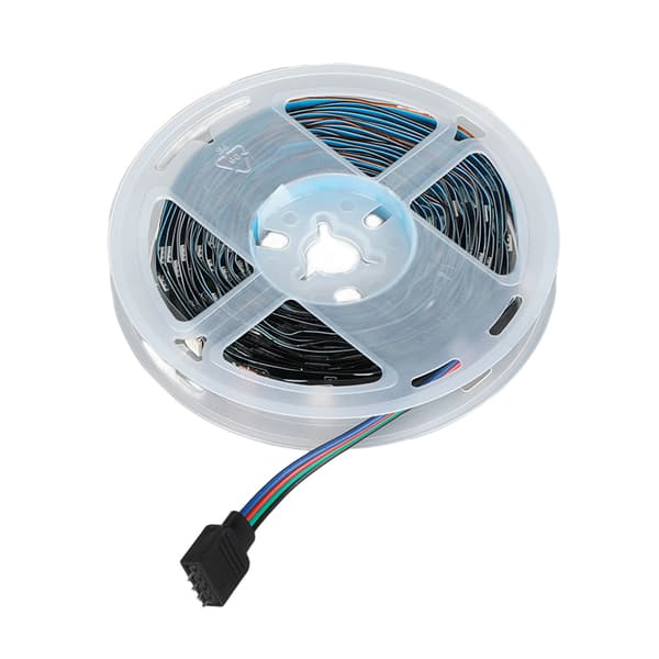 5V USB RGB LED-slingor 4m 13.1ft med 3-knappsfjärrkontroll för sovrum, klubb, hotell, hall, korridor