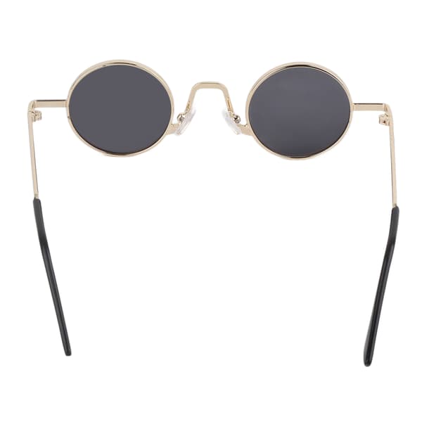 Vintage pyöreät aurinkolasit, retrotrendi
