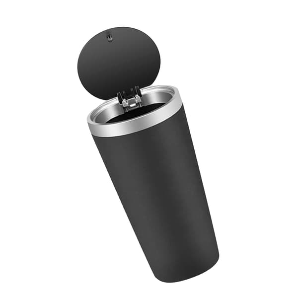 Bil Sopbehållare Sopsäck Hållbar Tvättad Läcksäker Mini Bil Kopps Hållare Soppa med Lock för Bil