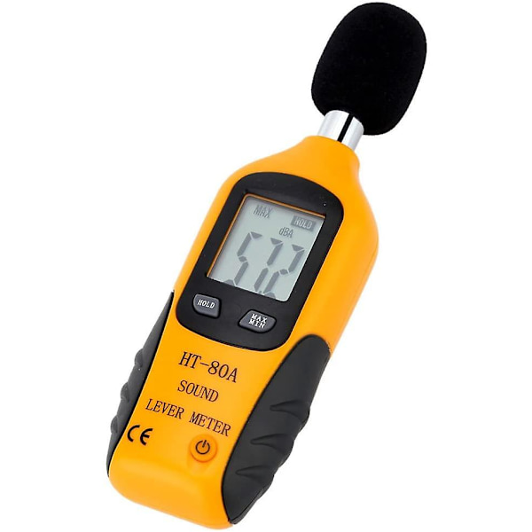HT-80A Mini Noise Meter Ljudnivåmätare Decibelmätare