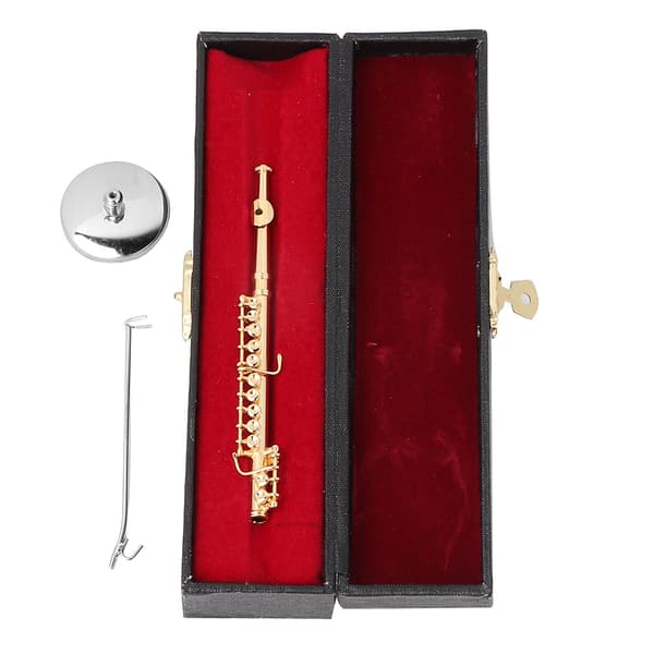 Mini gullfløyte modell - Musikkinstrumentgave til hjemmet