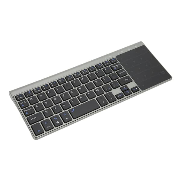 2.4G Trådløst Tastatur Touchpad 2 i 1 Bærbar til IOS Windows Android