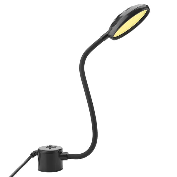 8W COB symaskinlys justerbar magnetisk base US-plugg 110-265V