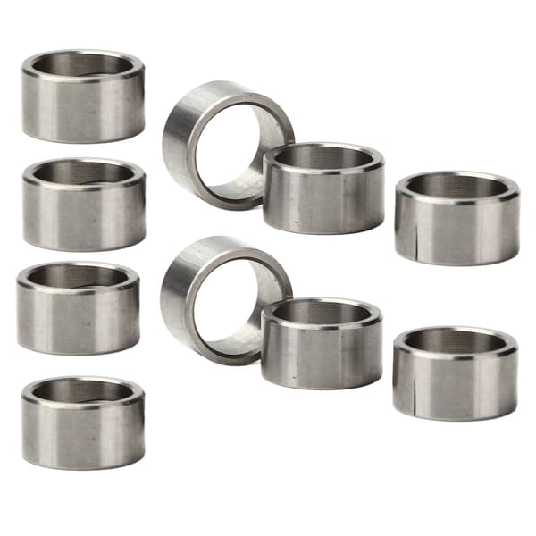 10 stk. Bricka Spacer Skive 15mm OD 12mm ID Rustfrit Stål Tilbehørssæt 3515-0015-0080