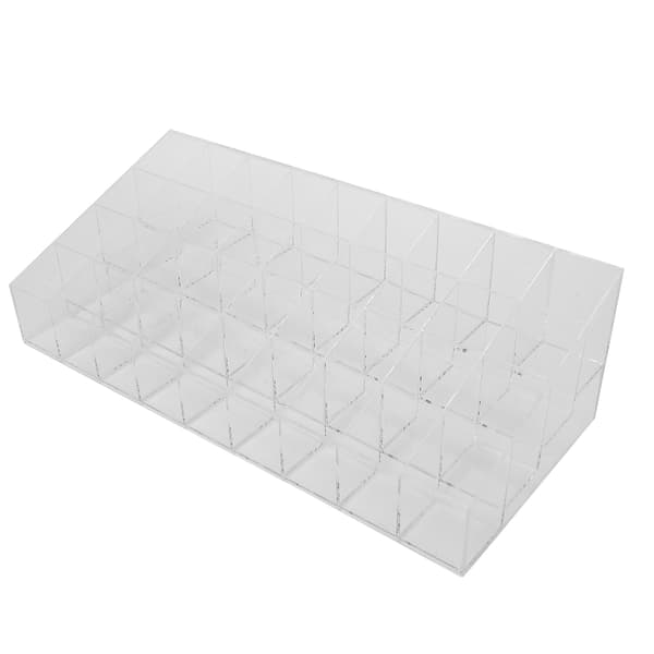 Akryl læbestiftholder Kosmetisk Organizer Makeup Display Opbevaring