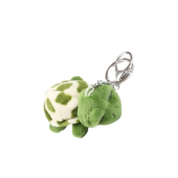 Sköldpadda nyckelring Rolig parodi liten kreativ dekorativ nyckelring för kvinna