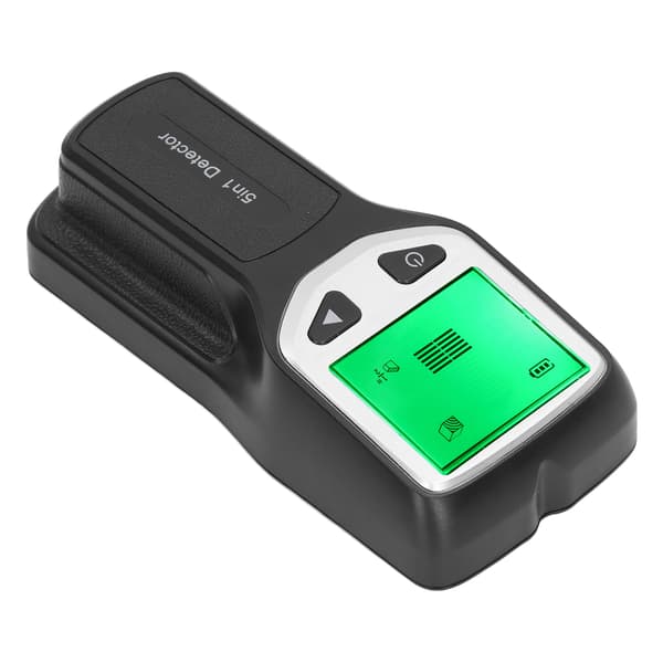 5 in 1 Stud Finder Wall Scanner - Trä, AC Wire Detection - HD LCD Display - Silver