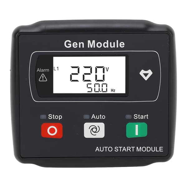 Dieselgenerator Auto Controller LCD-skärm Genset Control Module Panel 15-360V