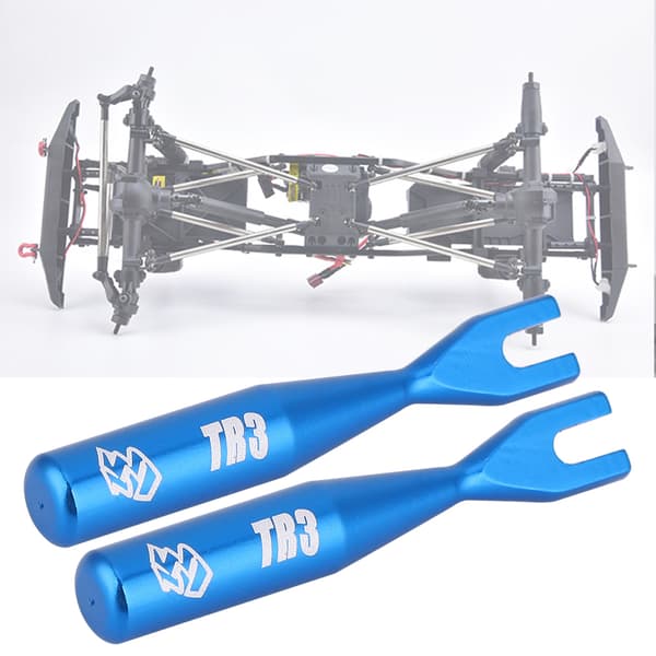 Traxxas TRX 4 RC Bil Aluminiumslegering Forreste Bagerste Støddæmpertårn Monteringssæt med Clips