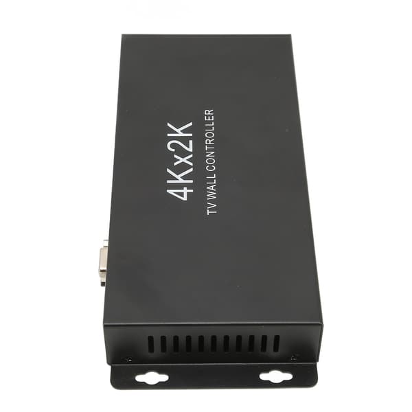 HD Multimedia Interface 1 inn 4 ut 4K videoprosessor TV-veggkontroller PC bærbar PC 100–240 V EU-plugg