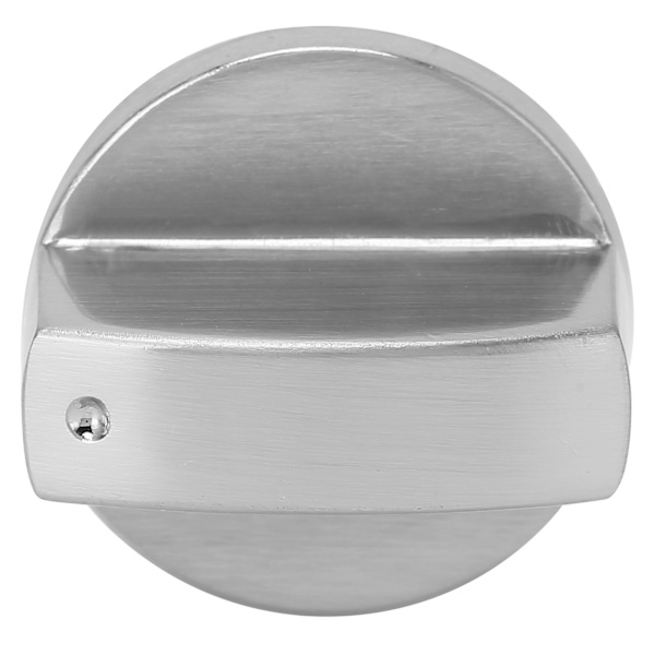 8mm Universal Köksspis Kontrollknapp Adapter Silver Zink Ring