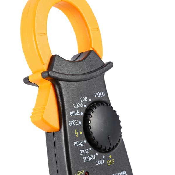 Digital Klemmemeter Multimeter 600A AC/DC Strøm Volt Amperemeter