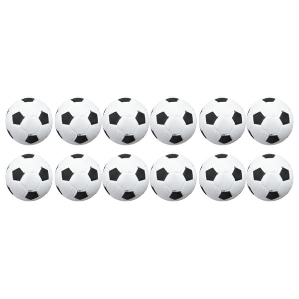 12 stk. 6,3 cm Bløde EVA Elastiske Bolde til Børnelegeplads - Trykreducerende Stressbold - Fodbold til Børn