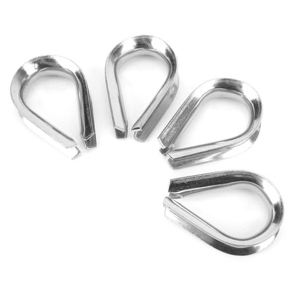 M12 rustfri ståltaustrimmel 12 mm for 1/2 tommers diameterkabel