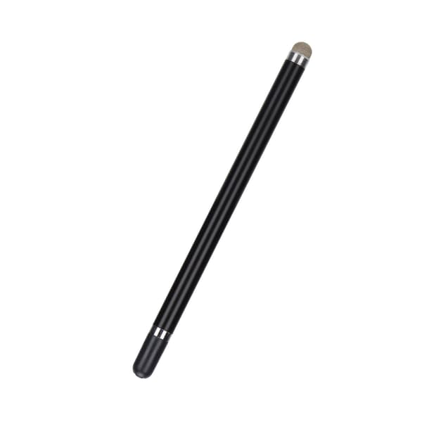 Bløde, lydløse fiberstift-penne til touchscreen-tablets, sort