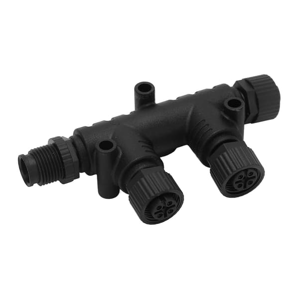 NMEA 2000 T-terminator 2-port M12-kabel 5-stift IP67 Vattentät Universal B G Networks