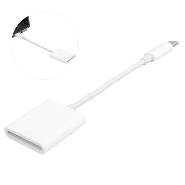 USB 3.1 Type C - Muistikortinlukija OTG-sovitin Mobiililaitteille ja Tableteille