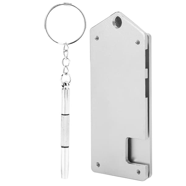 Raspberry Pi Zero Aluminiumlegering Fodral Ultratunt Dammtätt Silver