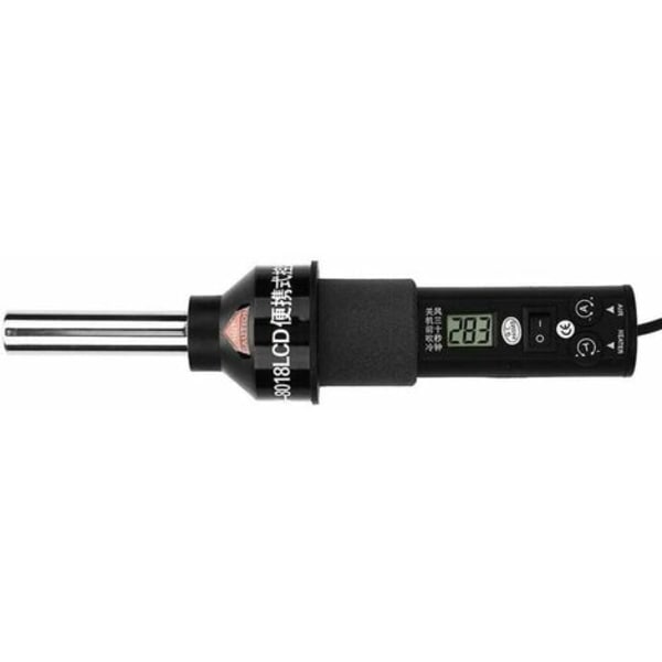 220V 450W LCD Justerbar Elektronisk Varme Varmluftpistol IC SMD BGA Afloddeloddestation