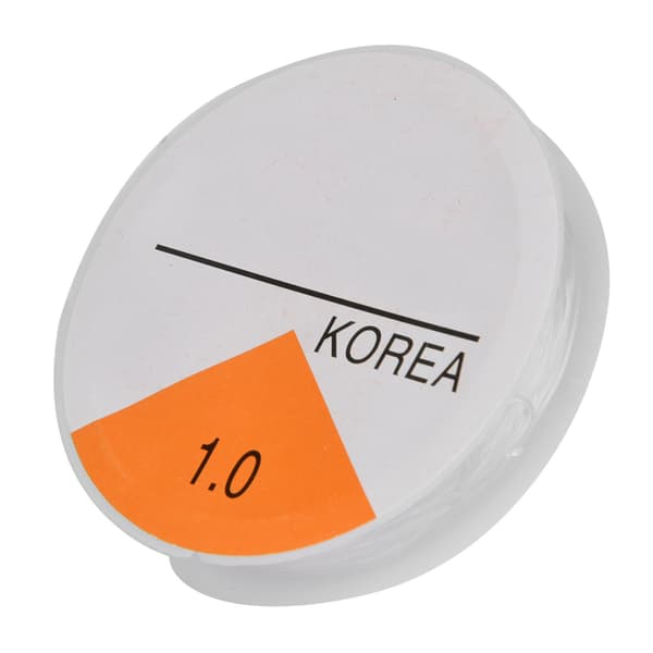 Kristall Elastisk Tråd Transparent Pärltråd Smyckestillverkning 1.0mm 5m
