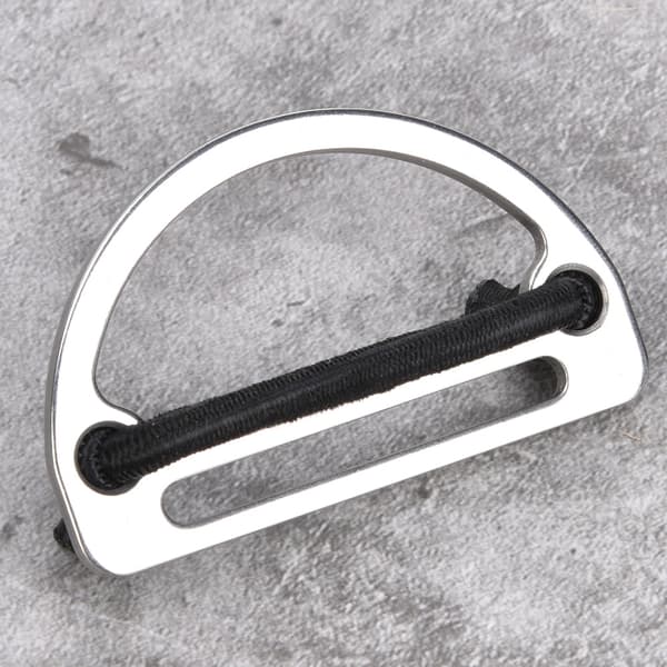 D-ring spenne for belte i 316 rustfritt stål, webbingstroppholder, dykketilbehør SSA RK06D(SSA RK06D )