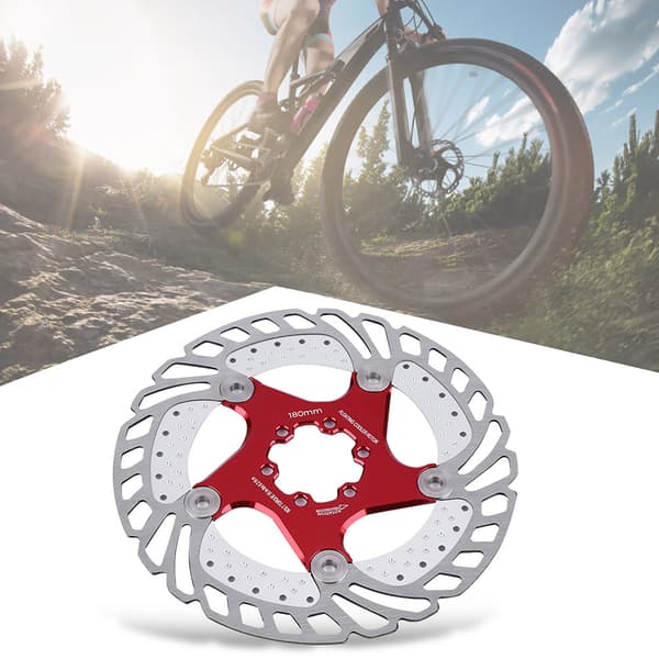 Rustfri stål cykel skivebremse flydende rotor 180mm