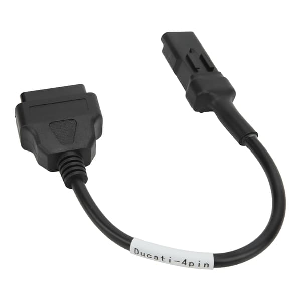 4-bens motorcykeldiagnosestik professionel OBD-adapterkabeludskiftning til Ducati