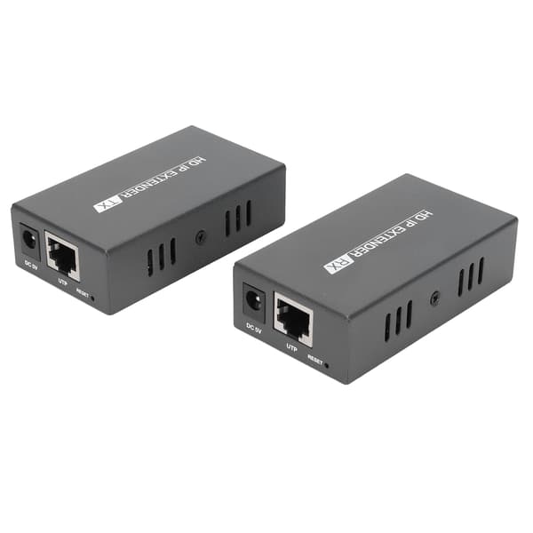 HDMI Extender Sender Mottaker Signaloverføring 110-240V US Plug