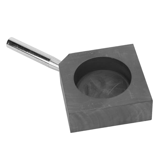 Högren Grafitform för Hög Temperatur 6 cm Diameter 2 cm Djup