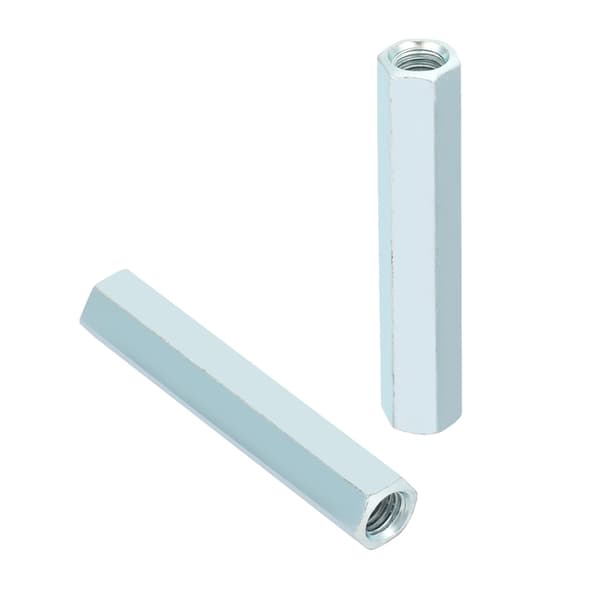 M8 x 66mm Lang sekskantmutter gjengefeste