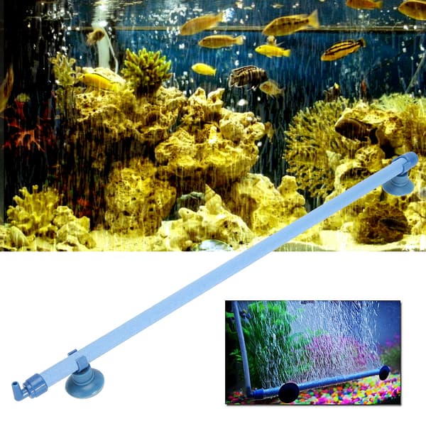 Akvarium Luftsten Bubbel Diffuser Väggfäste Syrepump Tillbehör
