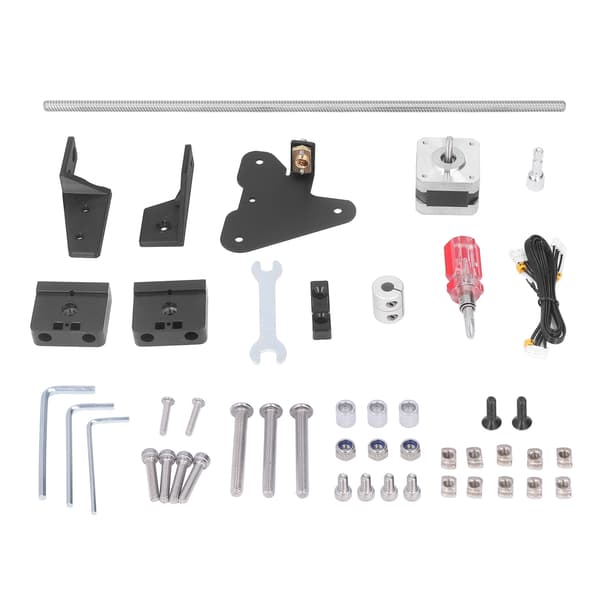 3D Printer Dual Z Akse Stepper Motor Opgraderingssæt T8 Spindel Lineær Leje Guide