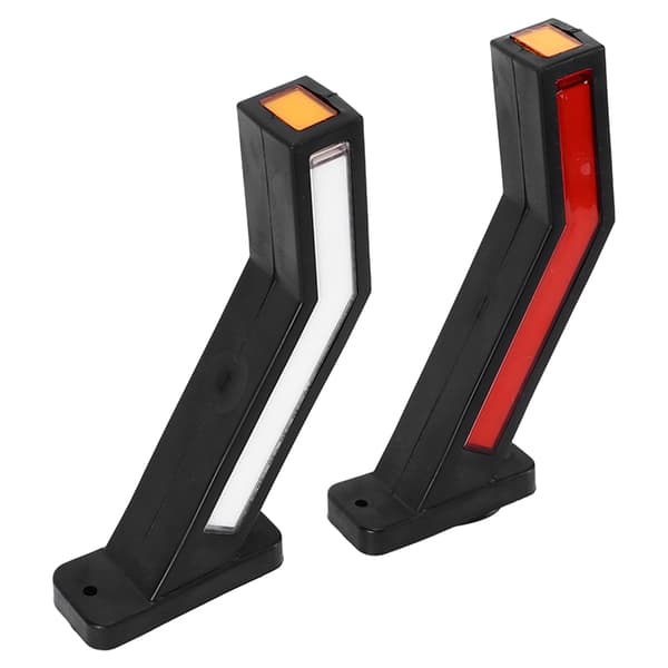 LED Sidemarkeringslys IP67 Vanntett 12V 24V Universal Lastebil Tilhenger Indikatorlampe