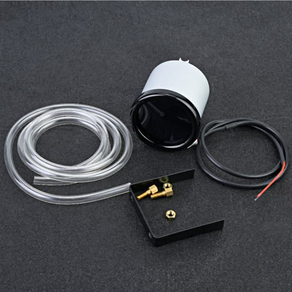 52mm Universal Motorsykkel LED Turbo Boost Måler med Sensor