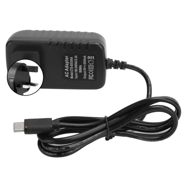 Raspberry Pi 4B 5V 3A Type C -virtalähde 100-240V UK-pistoke