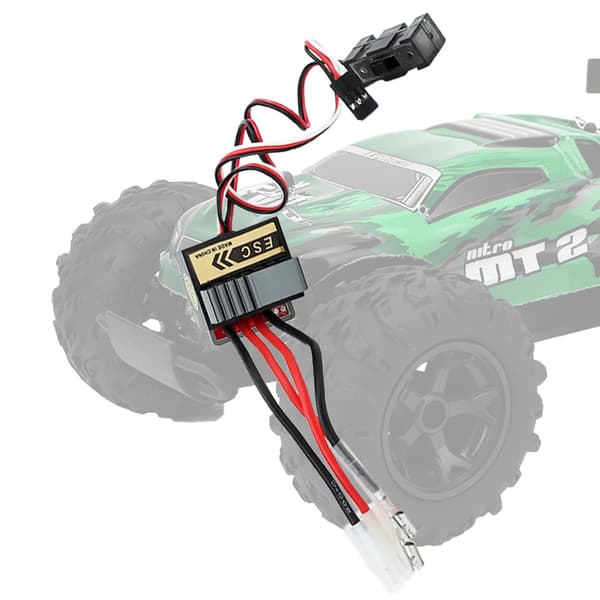 320A Lågspännings ESC Hastighetsregulator Passar för 1/10 RC Bil Båt Lastbil