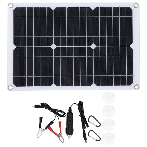 20W 18V Monokrystallinsk Silisium Solcellepanel Utendørs Telefon Billader